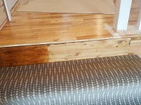 Укладка ковролина ITC на лестнице, 20 ступеней